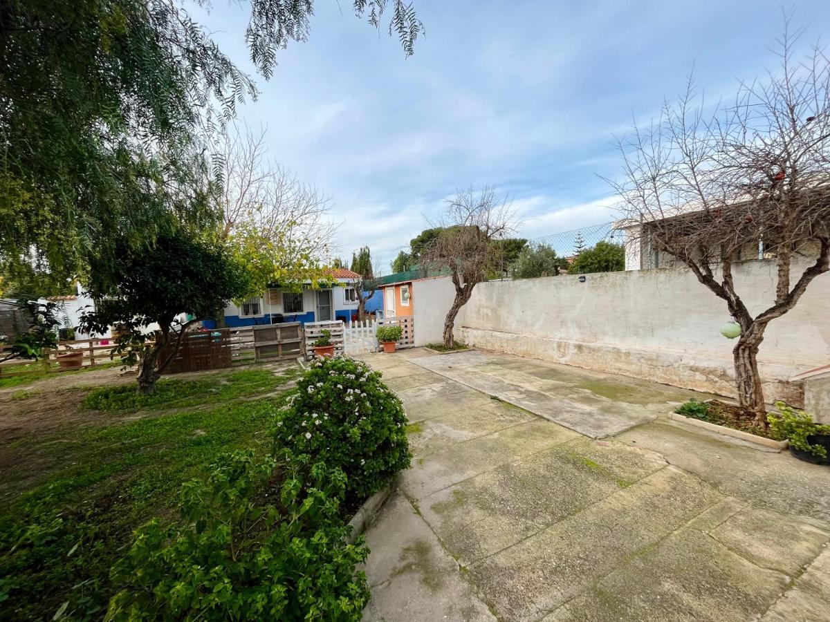 Estudio Adosado Acogedor Con Jardin, Barbacoa Y Parking Privado Alicante Exterior photo